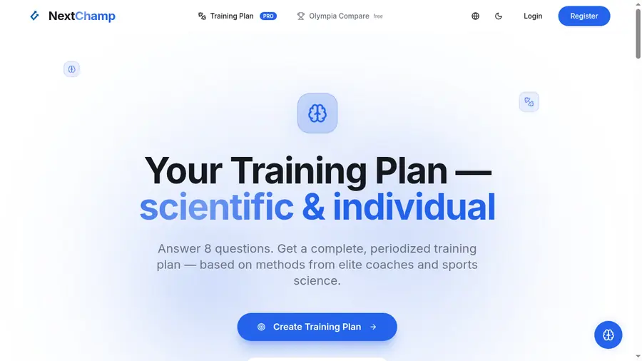 Webdesign – NextChamp | Sport & Coaching | PdC Solutions